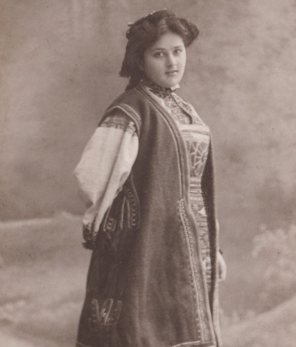 Edwardian boudoir card photo - edwardian,