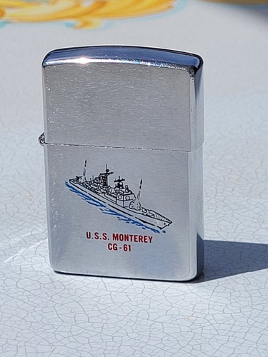 Zippo originale uss monterey - originale,