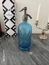 Bottiglia Seltz Vetro Azzurro Francese