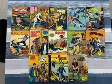 LOTTO FUMETTI MISTER NO DAL N°21 AL N°30 + N°37 SERGIO BONELLI ANNI 1980/1990
