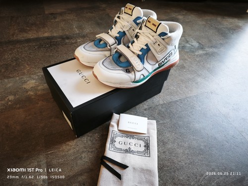 Gucci ultrapace mid top - top, taglia