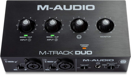 Audio track duo - m-audio, m-track
