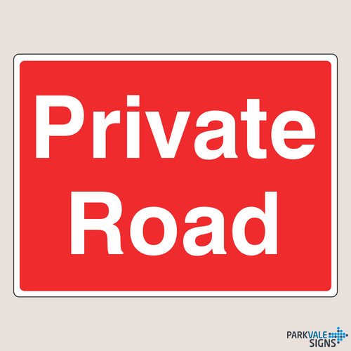 Cartello stradale privato - ,