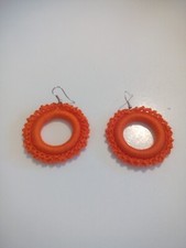 Orecchini Donna filo di cotone