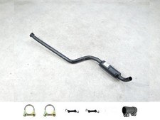 Marmitta centrale nuova per Fiat 124 Coupè 1600 1800 Sport + marmitta CC1 + accessori 