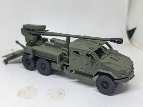 Modello finito obice semovente