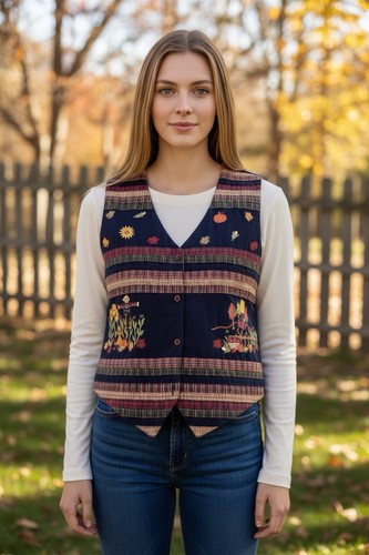 Gilet vintage anni - , donna