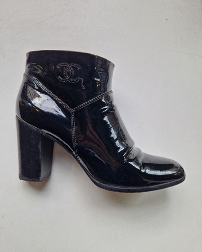 Bottines chanel talon - chanel, à