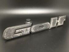 VOLKSWAGEN VW GOLF LOGO SIGLA EMBLEMA FREGIO STEMMA SCRITTA TARGHETTA BADGE NOME