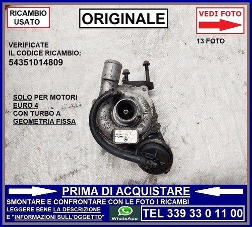 Turbo turbina opel corsa agila - turbina,