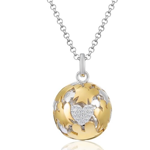 Collana argento 925 rodiato - argento,
