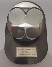 ✅ PISTONE FERRARI CAMPIONE DEL MONDO 2000 PILOTATA DA SCHUMACHER TARGA UFFICIALE