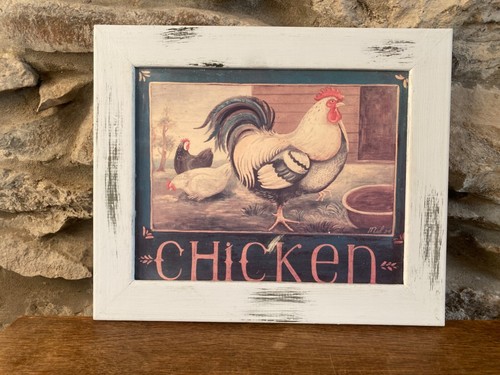 Quadro pollo cucina fattoria