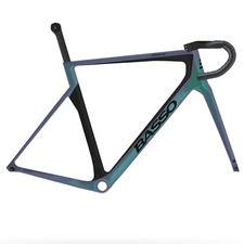 Telaio bici da strada Basso Diamante SV carbonio medio 53 cm freno a disco Aurora