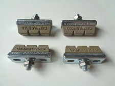*NOS Pastiglie Blocchi Freno Complete Campagnolo Victory Grigio Vintage anni 80 (x4 pz)* 