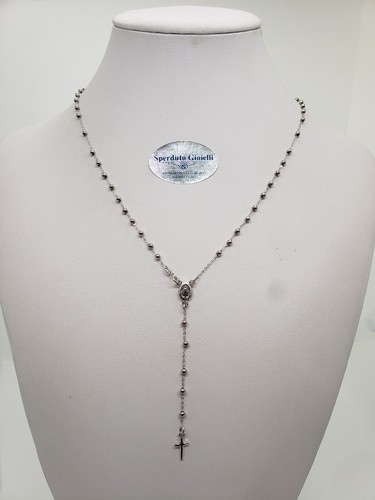 Collana rosario religioso - collana,