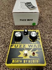 Death By Audio FUZZ WAR - limited yellow/black