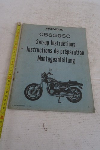 Manuale montaggioi honda - montaggioi, cb
