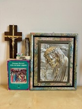 Lotto di 4 oggetti religiosi