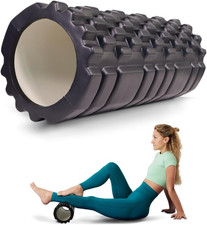 ® Fitness, Foam Roller, Fitroller, Schiuma Ed Eva, 14X33 Cm, Pilates, Yoga, Stre