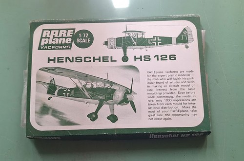 Aeromodello rareplane - aeromodello, 1/72