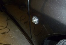 NUOVO 2x Ferrari Bianco Trasparente Frecce Laterali f430 488 458 f12 430 FRECCE LED