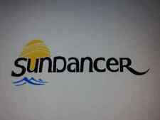 Set 2 adesivi decalcomanie vinile marino Sea Ray Sundancer 24 pollici