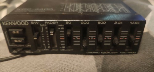 Kenwood kgc 4400 rare - kenwood, eq