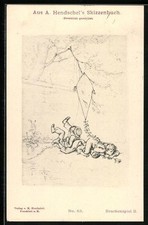 Cartolina artistica Domenico