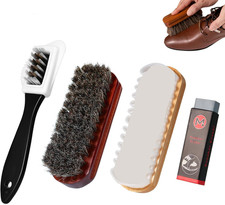 Set Di 4 Spazzole in Pelle