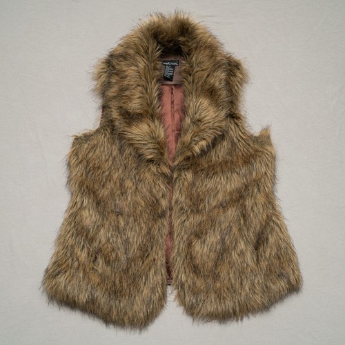 Gilet pelliccia sintetica