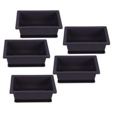  5 Pcs Fioriera Rettangolare Vaso Da in Plastica Vasi Rettangolari Per Piante