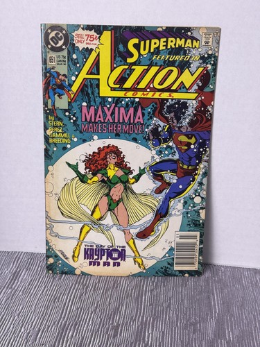 Vintage 1990 comics action - dc,