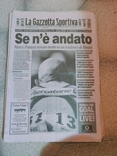 lotto 6 gazzetta dello sport tutto dedicato a pantani vittorie e morte