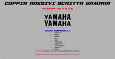 KIT COPPIA  ADESIVI SCRITTA YAMAHA   per T MAX 500-530-560 YAMAHA tmax MOTO