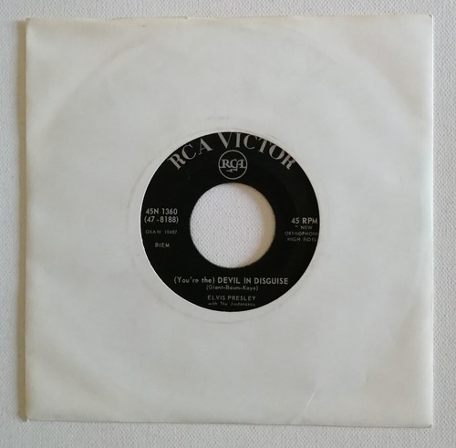 Elvis presley disco giri - 45, 7"