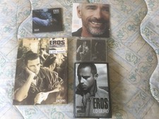 Eros Ramazzotti Cd Battito Infinito,45  Giri Io Prima Di Te,libri ,cassette