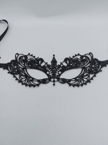 Maschera carnevale nera - nera, black
