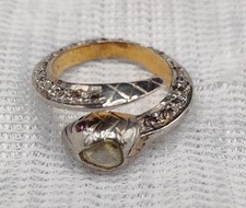 Anello serpente in argento 925