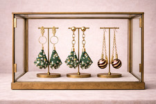 Orecchini lunghi fatti a mano