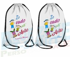 Vado all asilo - vado, sacca