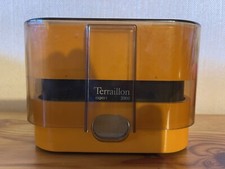 BILANCIA TERRAILLON EXPORT 2000 Arancion completa dei 2 CONTENITORI Rari Vintage