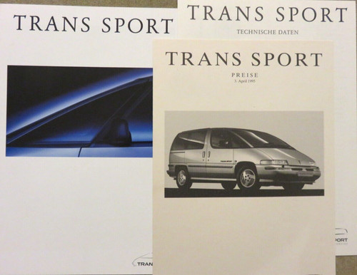 Pontiac trans sport depliant - sport,