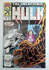 Hulk 374 VF/NM 1990.Grey Hulk Vs Skrull & Super Skrull.First Print.Marvel comics