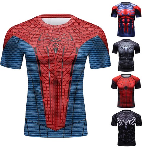 Shirt uomo ragno supereroe - t-shirt,
