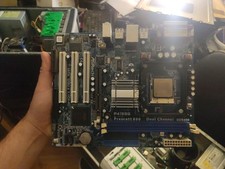  Prescott 800 Dual Channel Scheda Madre Ddr400 Rétro 