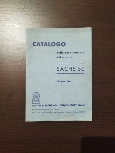 Sachs catalogo parti - 50,