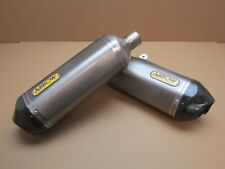 Coppia silenziatori di scarico