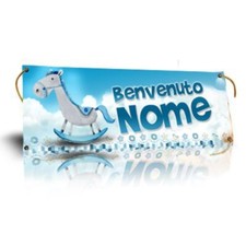 BANNER STRISCIONE nascita -