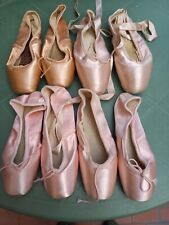 STOCK SCARPETTE DA PUNTA PORSELLI IN RASO DANZA CLASSICA.